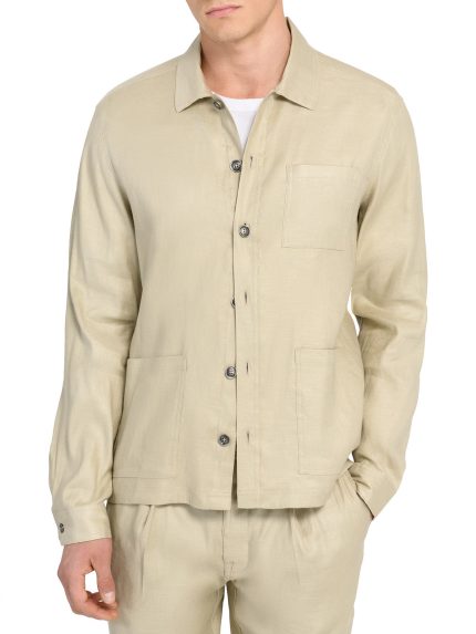 Linen Shirt Jacket